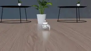 Spider legs mini Robot blender animation