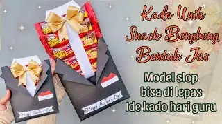 SNACK BENG-BENG BENTUK JAS IDE KADO HARI GURU || TEACHER&rsquo;S DAY GIFT IDEAS