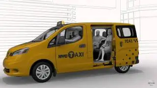 NYC Taxi of Tomorrow: Nissan NV200