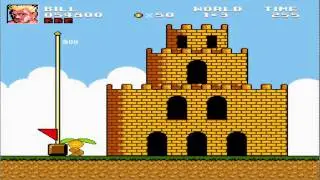 Mario Crossover 2 Bill Rizer (Contra)