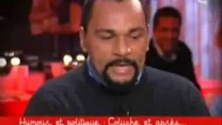 dieudonn&eacute; clash christophe aleveque avec une belle quenelle