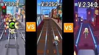 Subway surfers no coin challenge in 3 different versions: Shenzhen, Iceland, Copenhagen Competition