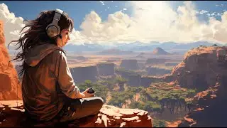 Epic Sun at Grand Canyon with Lofi! 🌄🎵 #UnrealViews | The lofi room #123