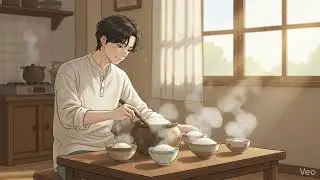 A Quiet Day in His Life 🌿 | Slow Living ASMR | Cozy Ghibli-Inspired Routine
