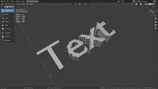 Blender Tutorial - Block text animation