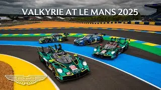 Aston Martin Valkyrie Hypercar at the 2025 24 Hours of Le Mans