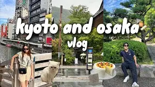 kyoto & osaka vlog | 8 hour detour from tokyo 🚄, arashiyama, mukbang, and MORE CATS