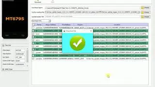 Redmi Note 2 flashing done with SP Flash Tool 100% Done.