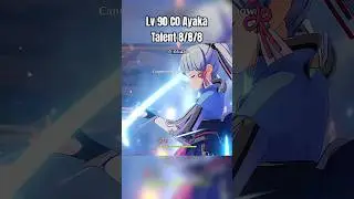 C0 AYAKA DAMAGE SHOWCASE | GENSHIN IMPACT