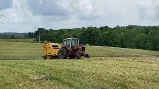Baling Spring Hay
