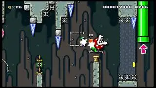 Kaizo : Candy Cave (by Haefly) - Super Mario Maker 2