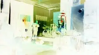 Friction Arts African jazz  band in a visual Negative film colour Filter