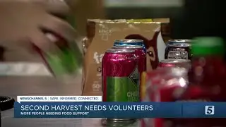 Second Harvest Food Bank needs volunteers to help sort food at Nashville distribution center