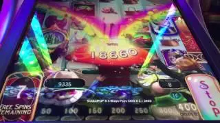 Big win!!! Not in Kansas anymore (WOZ) land of oz free spins @ max bet