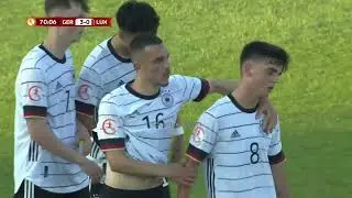 Arijon Ibrahimovic vs. Luxembourg U17 (19/05/2022) | U17 Euro | FC Bayern München