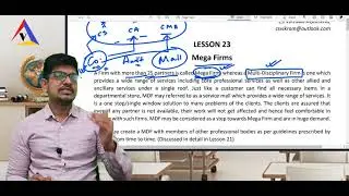 Mega Firms | CS Executive Company Law