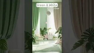 Pastel Green colour palette home interior #homedecor #interiordesign #pastelcolors #pasteldecor