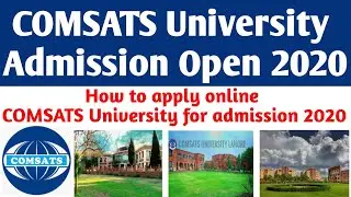 Comsats University Admission Open 2020 | CUI Admission Open 2020 | Pakistan Jobs Explore