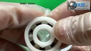 Yes ... Plastic Ball Bearing POM 6201 with Glass Fibers Balls .. Great as non ferrous alternative.