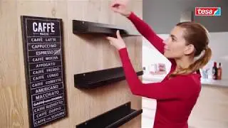 Monter des &eacute;tag&egrave;res de cuisine sans percer avec tesa&reg;  !