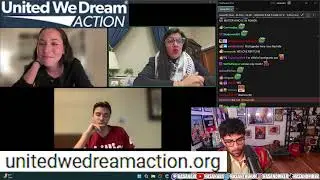 United We Dream Action - Hasan talks to Rashida Tlaib