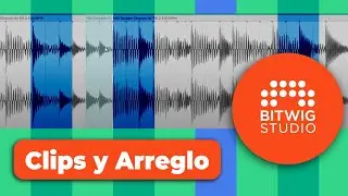 C&oacute;mo trabajar con PISTAS y EVENTOS de AUDIO en Bitwig Studio  ► TUTORIAL