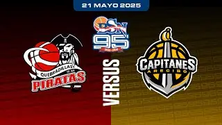 Piratas de Quebradillas vs. Capitanes de Arecibo - BSN 2025 - 5/21/25
