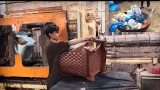 How Recycled Plastic Bags Are Turned Into Strong Plastic Chairs | 2025 Manufacturing Process