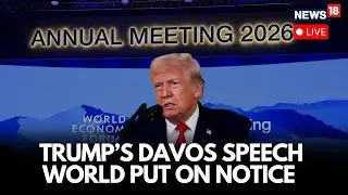 Davos 2026 | Donald Trump Davos 2026 Speech | Trump Puts World On Hold Ahead Of Speech | LIVE