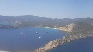 Landing in Ibiza (IBZ) from Amsterdam (AMS) - Vueling A320