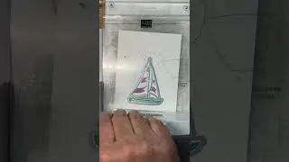 Stampin Up//Sunrise Sailing//Hybrid Embossing Folder//Congratulations//Online Exclusive//#Shorts