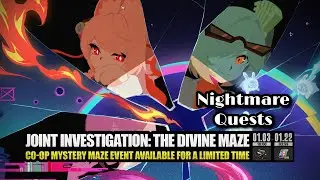 Zenless Zone Zero v2.5 | Joint Investigation: The Divine Maze Event | Nightmare Co-Op Quest (JP Dub)