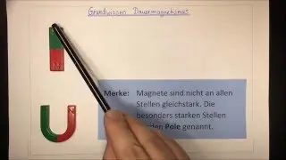 Magnete haben zwei Pole | Sachunterricht - Physik | Lehrerschmidt