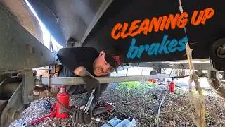 Boat Trailer Brake Repair Bleeding Brakes and Replacing Hydraulic Line