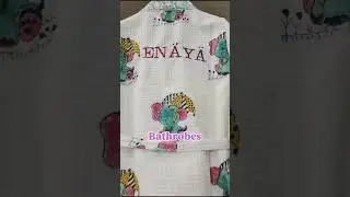 Moms&rsquo; Favourite Birthday Return Gift 🎁 &ndash; Custom Baby Bathrobes with Name!