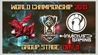 ahq eSports Gaming vs Invictus Gaming - Day 8 Group B - World Championship 2015 - League of Legends