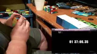 2x2-9x9 Rubik's Cube Relay (I have no life)