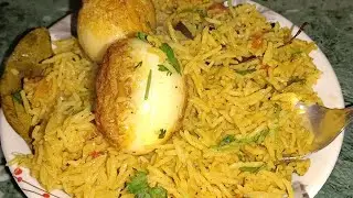 Ek dam khili khili biryani pressure cooker egg biryani recipe 😋