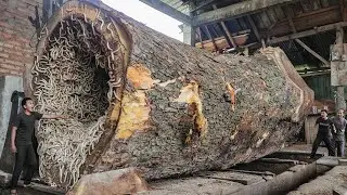 British Timber Secrets &ndash; Trembesi Wood Grain That Changes with Every Cut!