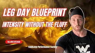 Leg Day Blueprint | Train With Me (Full Intense & Efficient Leg Workout)
