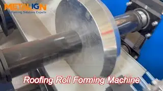 cost-effective ridge cap roll forming machine with safety-fold profile design