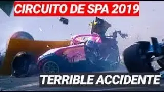 F2 Belgium Crash Accident Analysis and Animation-Anthoine Hubert
