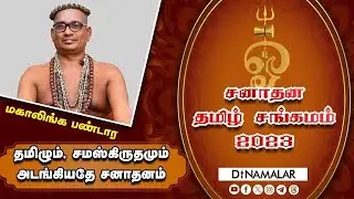 சனாதன தமிழர் சங்கமத்தில் மகாலிங்க பண்டார சன்னதி பேச்சு Snathana Tamilar Sangamam | Snathanam