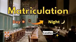 MATRICULATION DINNER Magdalene College Cambridge 🕯 Small Potato Dines at High Table, Candle-lit Hall