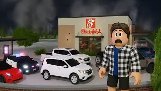 *NEW* Chick-Fil-A BUSY Drive Thru CRASH Evacuation in Rensselaer County Roblox
