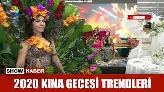 2020 kına gecesi trendleri