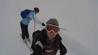 Saf and Ash try Cross Country Skiing - Snow Farm NZ