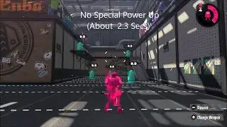 Splatoon 2 - Ink Armor Startup Time w/ Special Power Up (Patch 1.4)