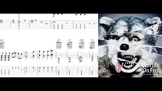 Man with a mission - higher (lead guitar tab)