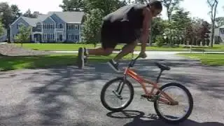 BMX Freestyle Flatland | Beginner/Intermediate | My First Brakeless Edit | Freddy Brown 2008